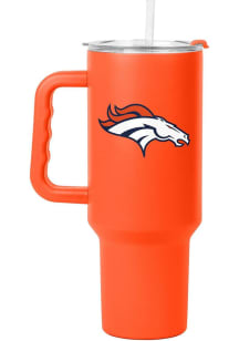 Logo Brands Denver Broncos 40oz Full Color Stainless Steel Tumbler - Orange