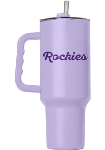 Logo Brands Colorado Rockies 40oz Flipside Lavender Stainless Steel Tumbler - Lavender