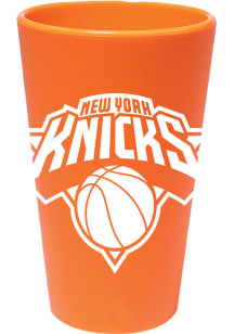 New York Knicks 16oz Pint Glass - Orange