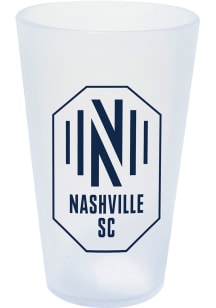 Nashville SC 16oz Frosted Pint Glass - White