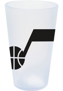 Utah Jazz 16oz Frosted Pint Glass - White