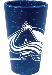 Colorado Avalanche 16oz Speckle Pint Glass