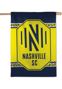 Nashville SC 2 Sided Vertical Banner - Yellow