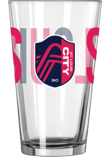 St Louis City SC 16oz Overtime Pint Glass - White