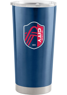Logo Brands St Louis City SC 20oz Gameday Stainless Steel Tumbler - Navy Blue