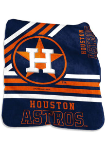 Houston Astros Stripe Raschel Throw Blanket - Blue