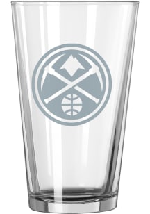 Denver Nuggets 16oz Etch Pint Glass - Blue