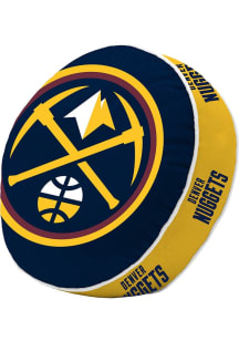 Denver Nuggets Puff Throw Pillow - Blue