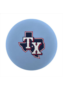 Logo Brands Texas Rangers Blue Powder Blue High Bounce Bouncy Ball