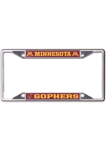 Minnesota Golden Gophers Metal Logo License Frame