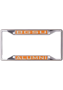 Bowling Green Falcons Metal Alumni License Plate Frame - Silver