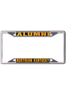 Northern Kentucky Norse Metal Alumni License Plate Frame - Silver