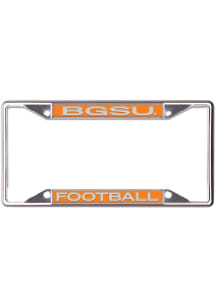Bowling Green Falcons Metal Football License Frame