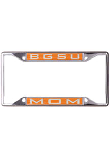 Bowling Green Falcons Metal Mom License Plate Frame - Orange