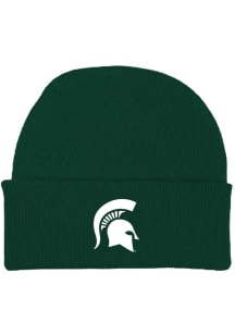 Michigan State Spartans Green Solid Newborn Knit Hat