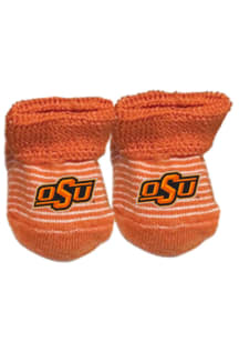 Oklahoma State Cowboys Stripe Baby Bootie Boxed Set