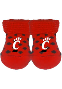 Cincinnati Bearcats Polka Dot Baby Bootie Boxed Set