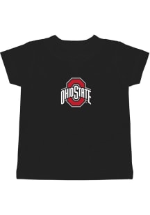 Ohio State Buckeyes Toddler Black Primary Logo Short Sleeve T-Shirt