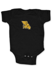 Missouri Western Griffons Baby Black Bailey Primary Short Sleeve One Piece