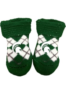 Michigan State Spartans Patterned Baby Bootie Boxed Set