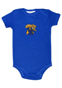 Kentucky Wildcats Baby Blue Baby Wildcat Short Sleeve One Piece