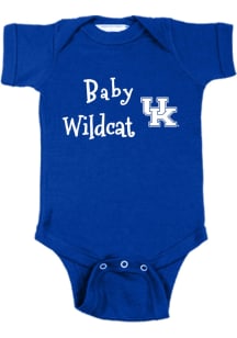 Kentucky Wildcats Baby Blue Wildcat One Short Sleeve One Piece