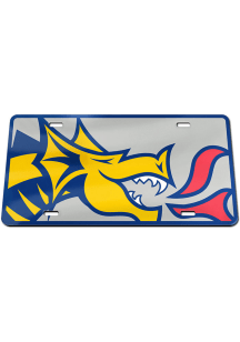 Drexel Dragons Specialty Mega License Plate Frame - Silver