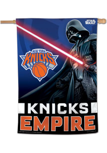 New York Knicks Vertical Star Wars Banner - Navy Blue
