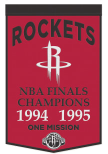 Houston Rockets Vertical Wool NBA Champs Banner