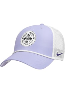 Nike Racing Louisville 2026 NWSL Rise Rope Trucker Adjustable Hat - Lavender