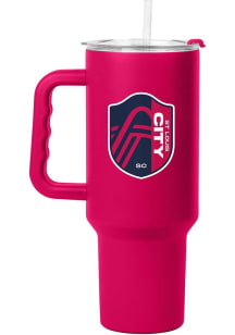 Logo Brands St Louis City SC 40oz Full Color Stainless Steel Tumbler - Red