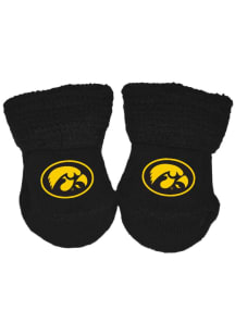 Iowa Hawkeyes Knit Baby Bootie Boxed Set