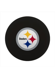 Logo Brands Pittsburgh Steelers Black Full Color High Bounce Bouncy Ball