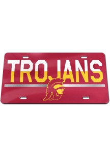 USC Trojans Mascot Specialty Acrylic License Frame