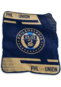 Philadelphia Union Stripe Raschel Throw Blanket - Green