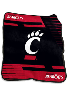 Cincinnati Bearcats Stripe Raschel Throw Blanket - Red