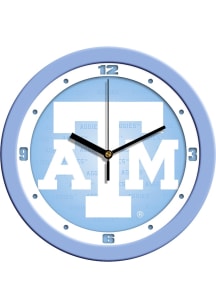 Texas A&M Aggies 11.5 Baby Blue Wall Clock