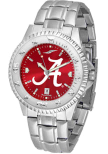 Alabama Crimson Tide Competitor Steel Anochrome Mens Watch