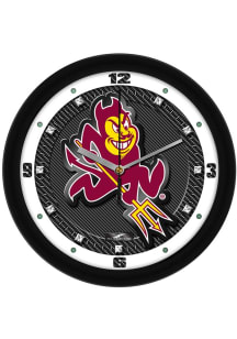 Arizona State Sun Devils 11.5 Carbon Fiber Wall Clock