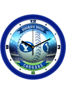 BYU Cougars 11.5 Home Run Wall Clock