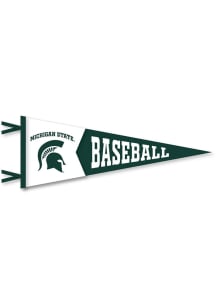 Michigan State Spartans Baseball Pennant