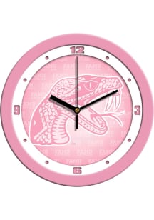 Florida A&M Rattlers 11.5 Pink Wall Clock