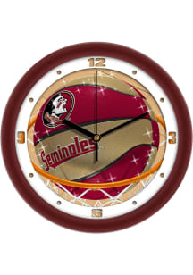 Florida State Seminoles 11.5 Slam Dunk Wall Clock