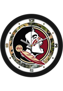 Florida State Seminoles 11.5 Camo Wall Clock