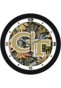 GA Tech Yellow Jackets 11.5 Camo Wall Clock