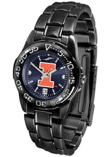 Illinois Fighting Illini Fantom Anochrome Womens Watch