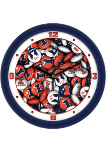 Illinois Fighting Illini 11.5 Candy Wall Clock
