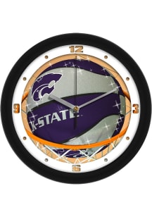 K-State Wildcats 11.5 Slam Dunk Wall Clock