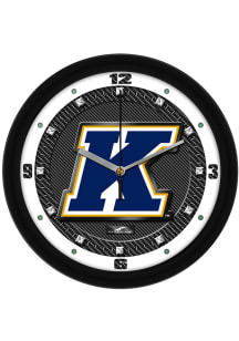 Kent State Golden Flashes 11.5 Carbon Fiber Wall Clock