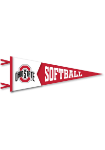 Ohio State Buckeyes Softball Pennant
